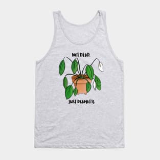 Dramatic Peace Lily Tank Top